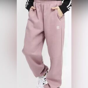 Adidas Originals Women's Adicolor Fleece Joggers Magic Mauve HF7515 XS